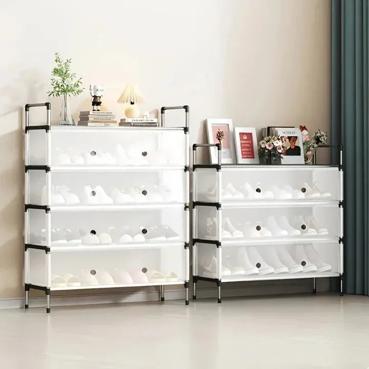 Dustproof Multilayer Shoe Rack 5 Layer